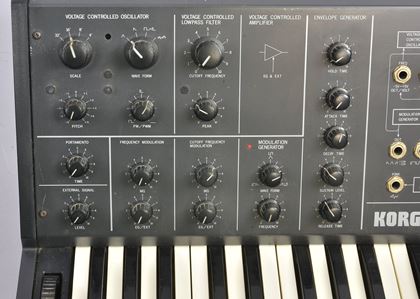 Korg-MS-10 needing service s/n 131825